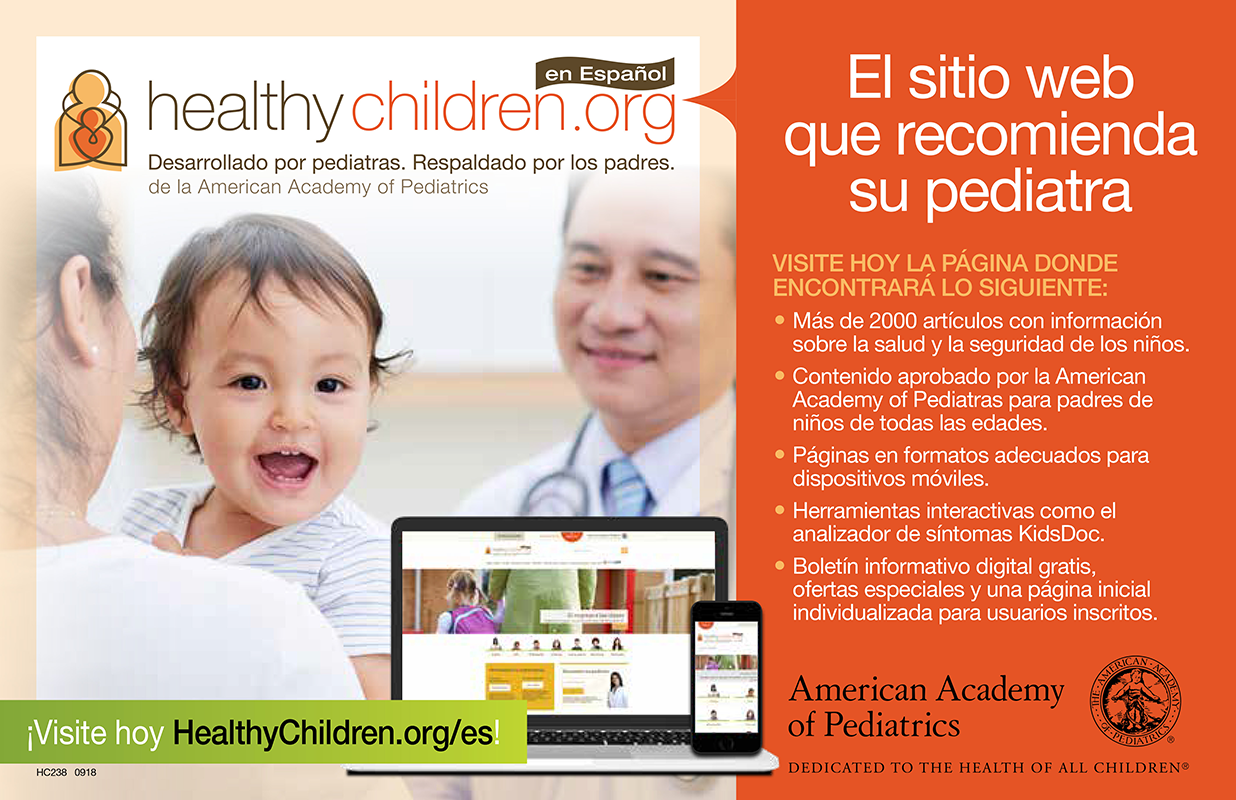 Spanish HealthyChildren.org Flyer (Pads of 50)