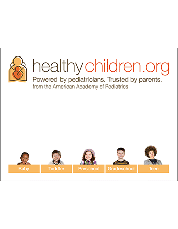 HealthyChildren Ages & Stages Poster Pack of 5