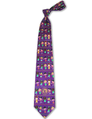 Purple Kids Pattern Tie | shopAAP